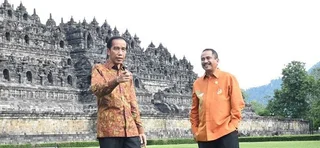 Jokowi Targetkan 7 Juta Wisatawan ke Candi Borobudur