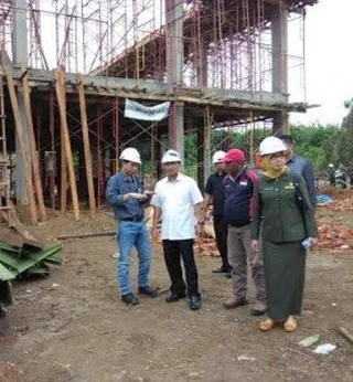 Penjabat Bupati PALI Tinjau Pembanguan Rumah Sakit Pratama