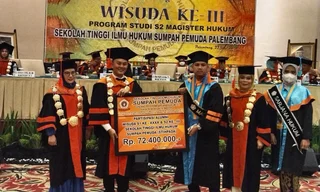 Sebanyak 362 Alumni Diwisuda, Ini Pesan Ketua STIHPADA Palembang