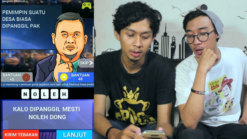 Permainan Tts Cak Lontong Sukses Bikin Kesal 5 Kreator Ini