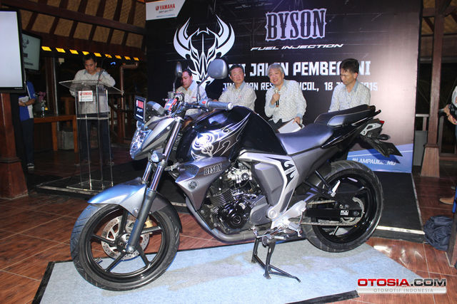 All New Byson Fuel Injection - Detail Tampilan Agresif Yamaha Byson