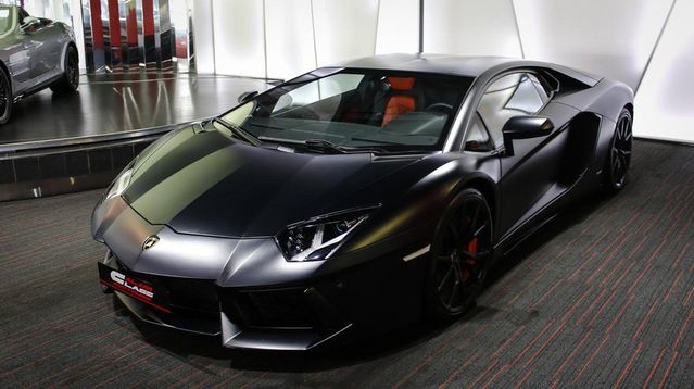 Black Satin Aventador - Inspirasi Jet-Fighter Black Aventador | Galeri