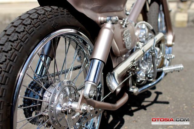 Detail Choppy Cub The Agrilus - Tampil Memukau Modifikasi 