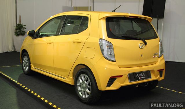 Detail Sosok Mobil Murah Perodua Axia Advance - Kembaran 