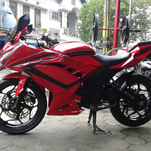 Detail Tampilan Verza ala Ninja  FI Modifikasi  Verza 150R 