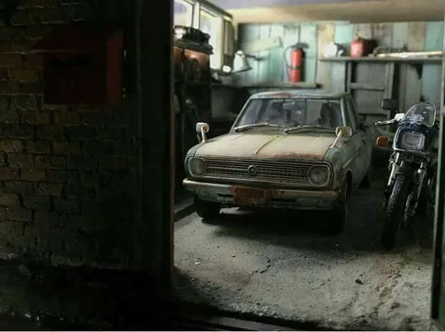 Diorama Mobil Motor Super Keren Karya Eddie Putera