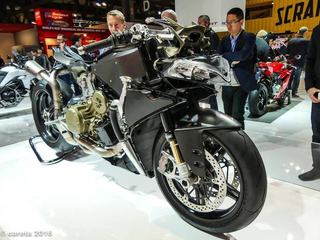 Ducati 1299 Superleggera Tanpa Penutup - Melihat Lebih 