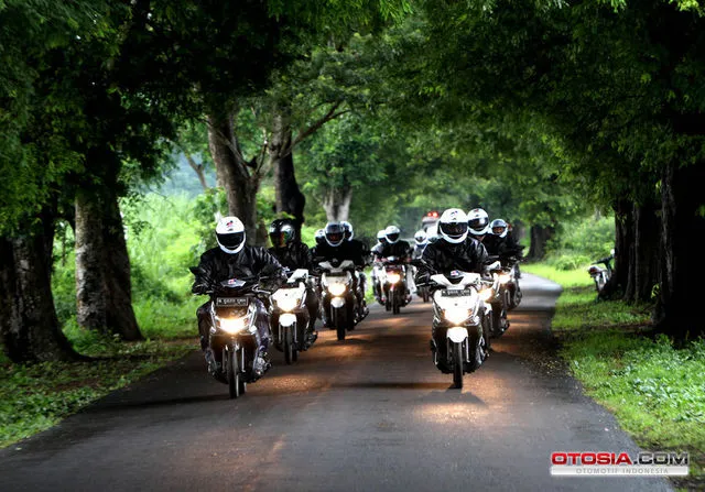 Fly The Eagle Yamaha GT125 Media Touring Hari Ke-2 II 