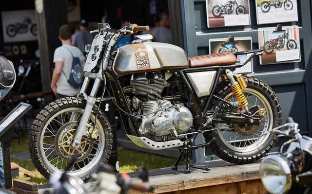Galeri Foto Royal Enfield Dirty Duck Wheels - Waves Show 
