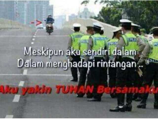 Galeri Kocak Meme Tingkah Polah Polisi 4