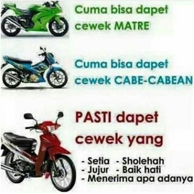 20 Gambar Lucu Bbm Motor