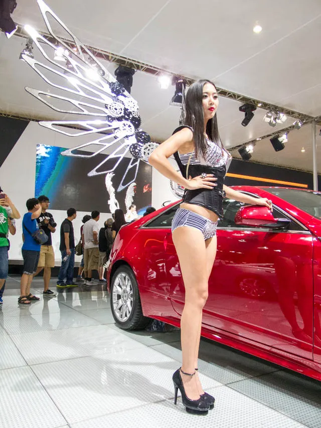 Girls of Chengdu Motor Show - Kecantikan Gadis Chinese 