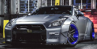 Godzilla Super Kekar Grey Matte Liberty  Walks Nissan GT 