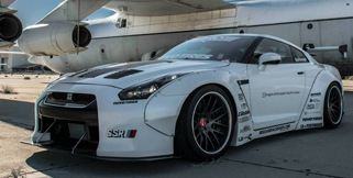 Godzilla Versus Jet Fighter Liberty  Walk Nissan GT R R35 