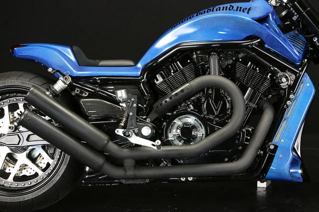 HD V-ROD Kustom Blue - Mega Galeri - HD V-ROD Kustom Blue 