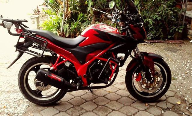 Honda CB150R Touring  Perkuat Kesan Touring  Honda CB150R  