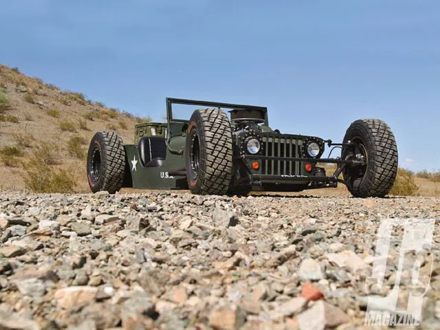 Jeep Willys CJ-2A - Hot Rod!  Galeri Foto Otosia.com 