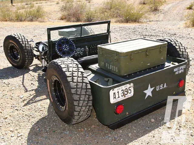 Jeep Willys CJ-2A - Hot Rod!  Galeri Foto Otosia.com 