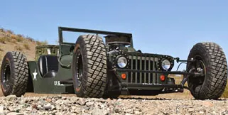 Jeep Willys CJ-2A - Hot Rod!  Galeri Foto Otosia.com 