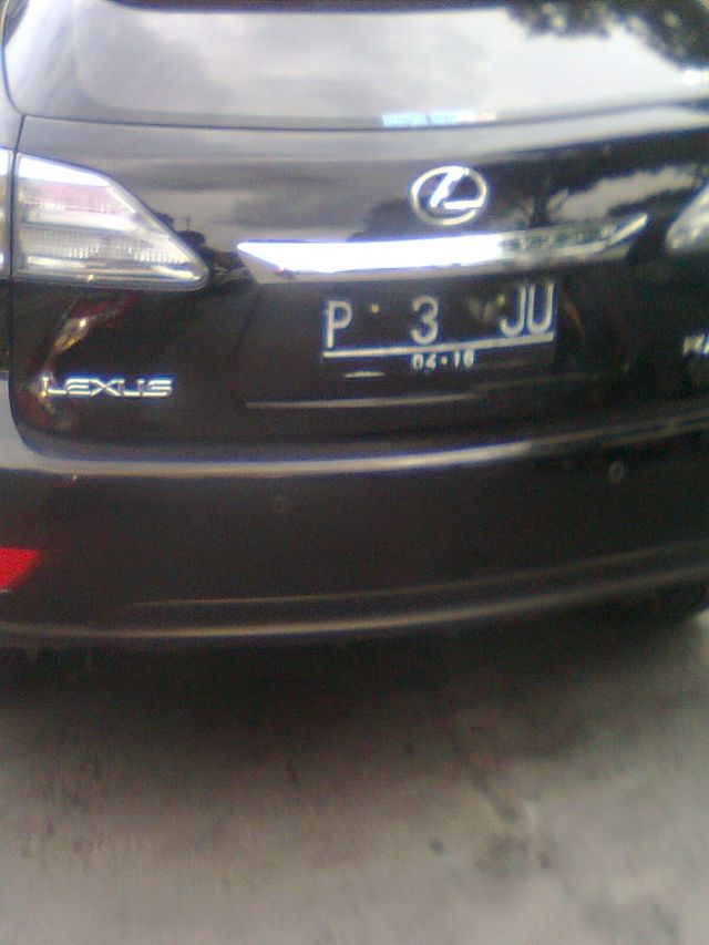 Kompilasi Plat Nomor Lucu Kumpulan Plat Nomor Lucu Se 