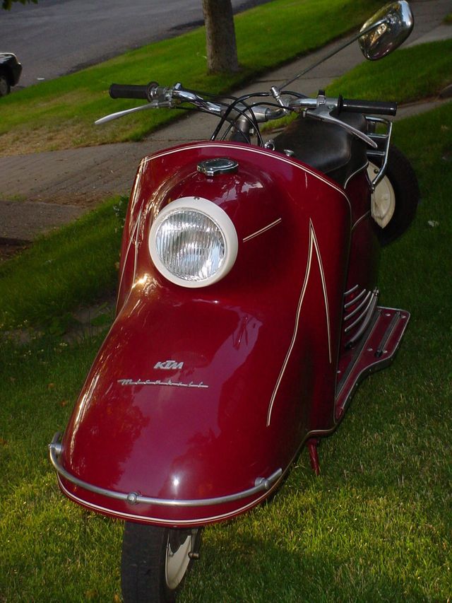 KTM Mirabell Klasik Skuter 1954 - KTM Mirabell Klasik 