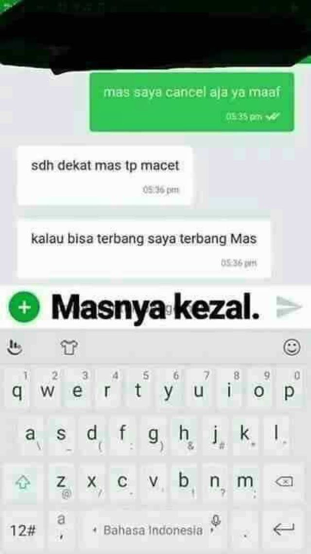 Kumpulan Chat Koplak Transportasi Online - Chat dengan 