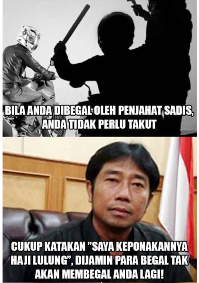 Kumpulan Meme Lucu Kasus Begal Motor Indonesia 1