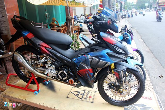 Kustom Ekstrem Yamaha Jupiter MX 135 ala Optimus Prime 