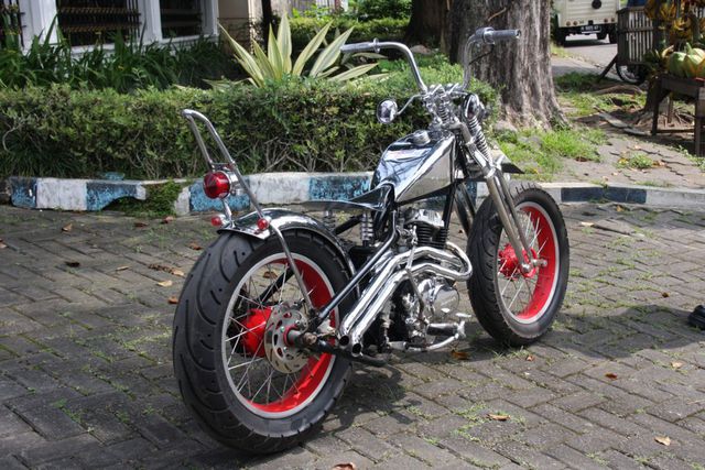 Malang Chopper Contest 2013 - Modifikasi Motor Chopper 