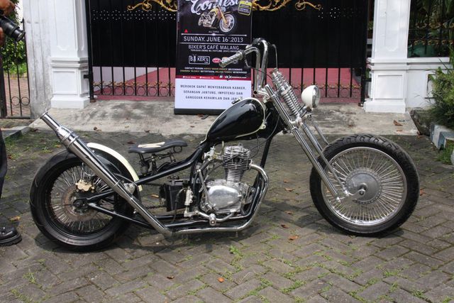 Malang Chopper Contest 2013 - Modifikasi Motor Chopper 