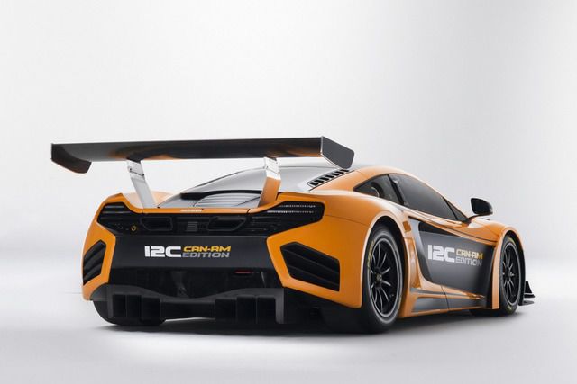 Mclaren 12C Can-Am Edition - Tampilan Mobil Balap GT3 