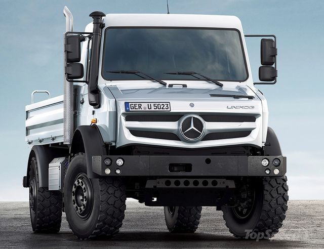 Mercedes-Benz Unimog U 5023 - Truck Paling Jago Off-Road 