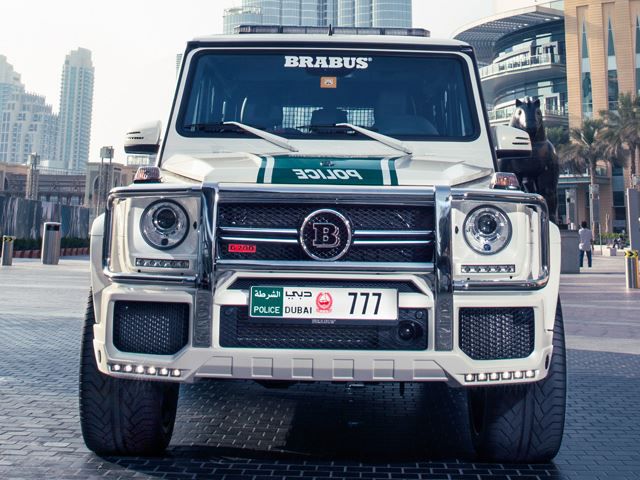 Mobil Baru Armada Kepolisian - Versi Modif Mercy G63 AMG 