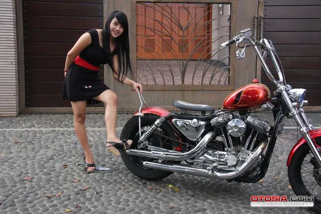 Model Seksi Chopper Contest Malang - Sisi Cantik nan 
