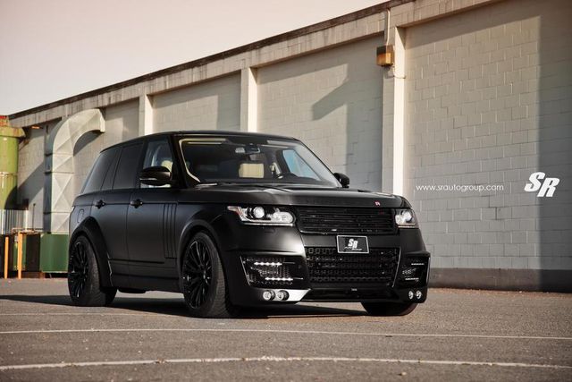 Modif Range Rover Terbaru - Balutan Aura Hitam Range Rover 