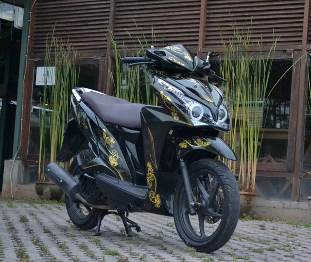 Modif Sederhana Honda Vario - Modif Honda Vario Sederhana 