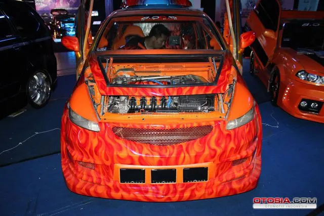 Modifikasi Honda Jazz Club BCCB - HIN Bali 2013 