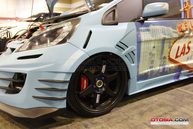 Modifikasi Honda Jazz Las Vegas - Modifikasi Street Racing 