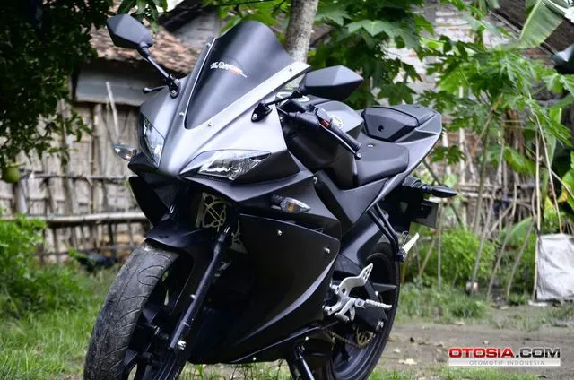Modifikasi New Vixion 2013 ala R125 Full Doff - Hilangkan 