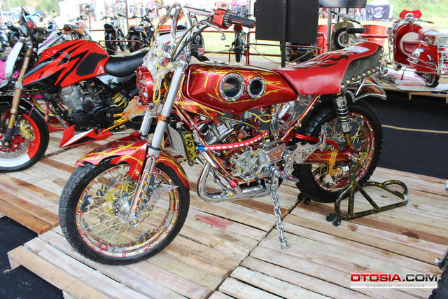 Modifikasi RX King Si Merah Bling-Bling - RX King Serba 