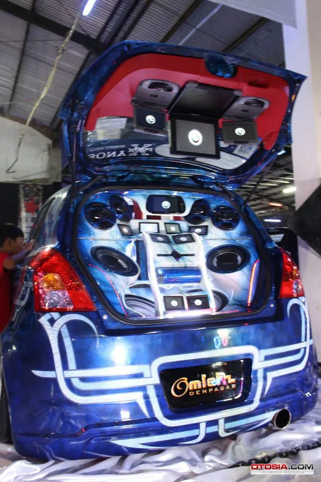 Modifikasi Suzuki Swift HIN Bali 2013 - Karya Modifikasi 