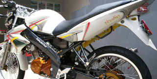 Modifikasi Vixion 2012 Simpel Minimalis - Vixion 2012 