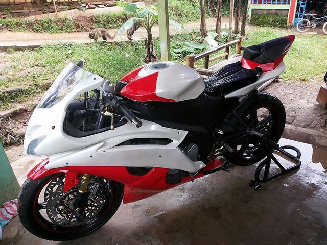 Modifikasi Vixion Model YZF R6 - Vixion Model YZF R6 