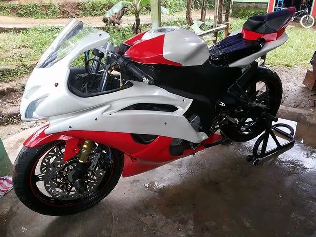 Modifikasi Vixion Model YZF R6 - Vixion Model YZF R6 