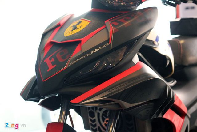 Modifikasi Yamaha Jupiter MX 135 ala Supercar Italia 