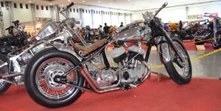 Motor Langka Custom Digger Harley  Davidson  WLA  1942 