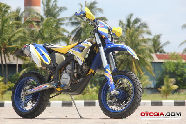 Motor Trail Husqvarna 510 - Modif Husqvarna 510 Garang dan 