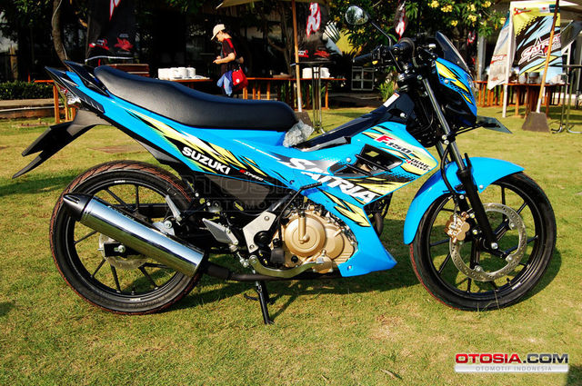 New Look Suzuki Satria F150 - Body Lebih Ramping  Galeri 