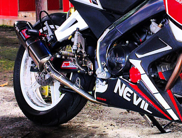 New Vixion Jadi Street Fighter - Modifikasi New Vixion Street Fighter