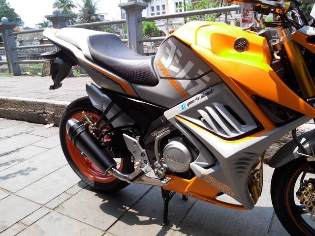 New Vixion Tampil Simpel Mentereng - Kreasi New Vixion 